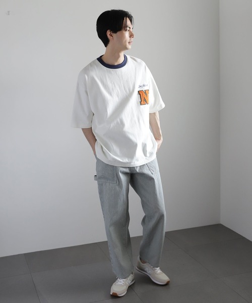 niko and...(ニコアンド)の「ライトデニムペインターパンツ(デニムパンツ・メンズ・ブラック/ブルー/その他1・SMALL/MEDIUM/LARGE)」の21枚目の写真