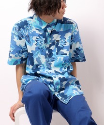 LRG カモフラージュレギュラーカラーシャツ