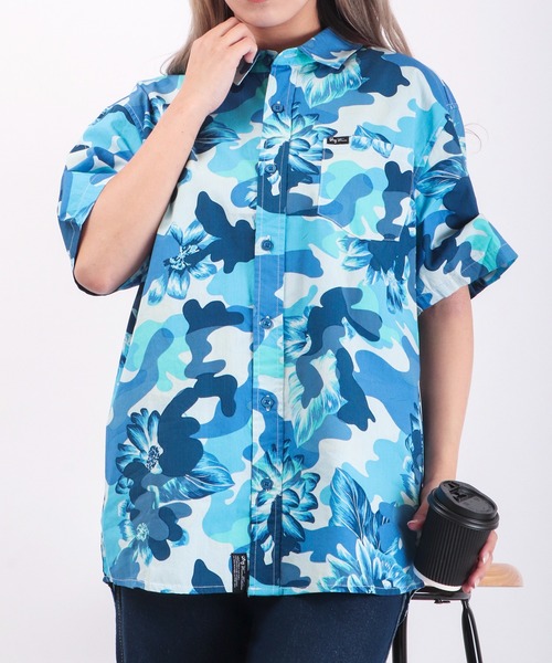 LRG（エルアールジー）の「LRG カモフラージュレギュラーカラーシャツ（シャツ/ブラウス・メンズ・カモフラージュ・L/2XL/M/XL）」の4枚目の写真