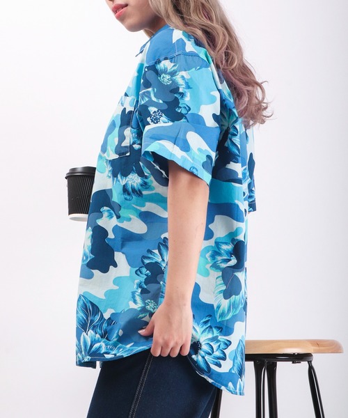 LRG（エルアールジー）の「LRG カモフラージュレギュラーカラーシャツ（シャツ/ブラウス・メンズ・カモフラージュ・L/2XL/M/XL）」の5枚目の写真