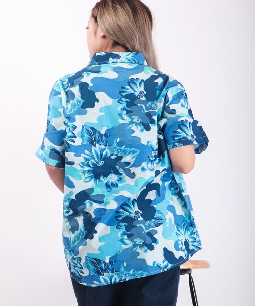 LRG（エルアールジー）の「LRG カモフラージュレギュラーカラーシャツ（シャツ/ブラウス・メンズ・カモフラージュ・L/2XL/M/XL）」の2枚目の写真