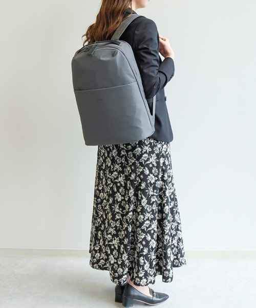 MACKINTOSH PHILOSOPHY（ﾏｯｷﾝﾄｯｼｭ ﾌｨﾛｿﾌｨｰ）の「MACKINTOSH PHILOSOPHY リュックサック ミア No.11202 B4サイズ収納可 15.6inchPC収納（バックパック/リュック・メンズ・グレー/ブラック/グレー系/ブラック系・FREE）」の15枚目の写真