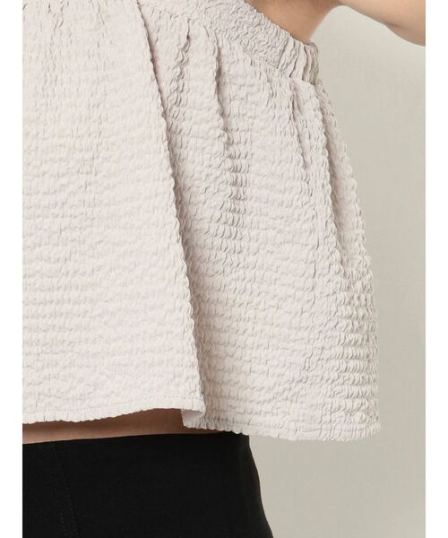 RESEXXY(リゼクシー)の「シャーリングトップス【セットアップ着用可能】(キャミソール・レディース・ホワイト/ブラック/グレー・FREE)」の16枚目の写真