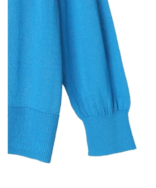 Green Parks(グリーンパークス)の「接触冷感 Vネックカーデ(カーディガン/ボレロ・レディース・アイボリー/オレンジ/ブルー/ダークネイビー・FREE)」の8枚目の写真