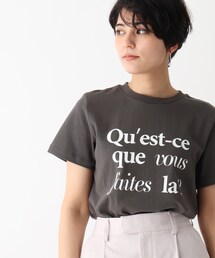 OPAQUE.CLIP | 【C】ミックスフォントロゴTシャツ(Tシャツ/カットソー)