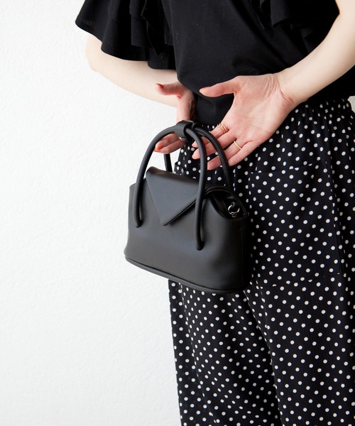 SLOBE IENA（スローブイエナ）の「【ADD CULUMN/アドカラム】 INA-Sボストンバッグ（ボストンバッグ・レディース・ブラック/ピンク・FREE）」の18枚目の写真