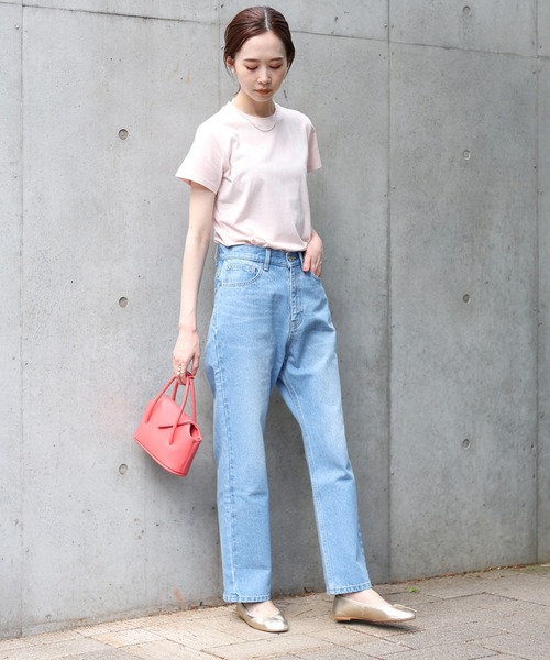 SLOBE IENA（スローブイエナ）の「【ADD CULUMN/アドカラム】 INA-Sボストンバッグ（ボストンバッグ・レディース・ブラック/ピンク・FREE）」の9枚目の写真