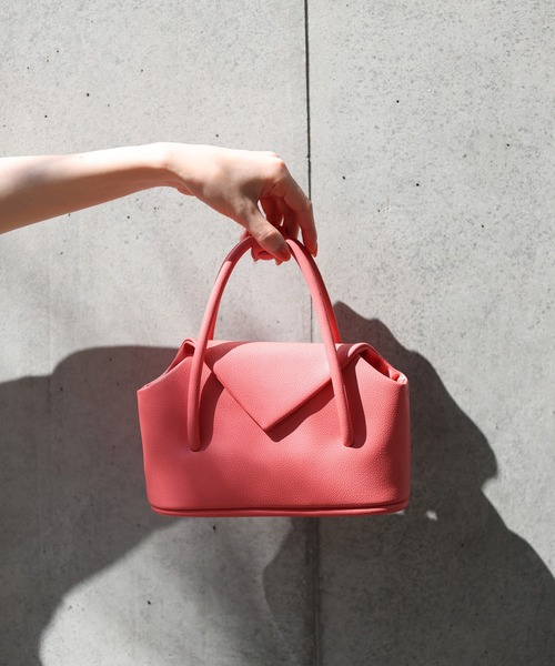 SLOBE IENA（スローブイエナ）の「【ADD CULUMN/アドカラム】 INA-Sボストンバッグ（ボストンバッグ・レディース・ブラック/ピンク・FREE）」の19枚目の写真