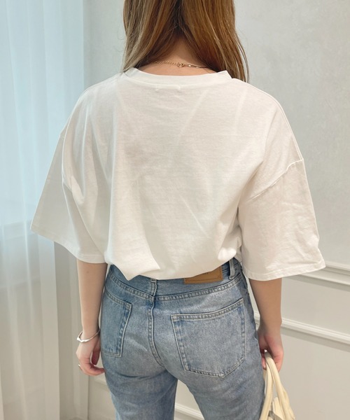 apres jour(アプレジュール)の「アソートオーバーT【ZOZOTOWN限定アイテム】(Tシャツ/カットソー・レディース・ホワイト系その他/ミント/オフホワイト/オレンジ・フリー/X-LARGE)」の8枚目の写真