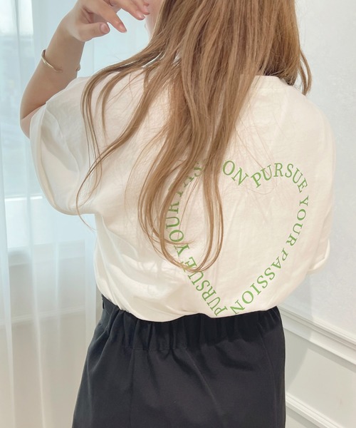 apres jour(アプレジュール)の「アソートオーバーT【ZOZOTOWN限定アイテム】(Tシャツ/カットソー・レディース・ホワイト系その他/ミント/オフホワイト/オレンジ・フリー/X-LARGE)」の15枚目の写真