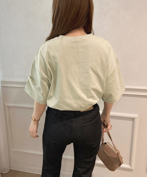 apres jour(アプレジュール)の「アソートオーバーT【ZOZOTOWN限定アイテム】(Tシャツ/カットソー・レディース・ホワイト系その他/ミント/オフホワイト/オレンジ・フリー/X-LARGE)」の22枚目の写真