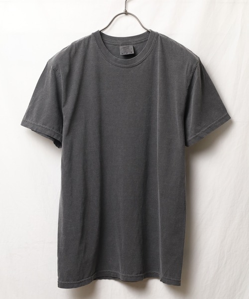comfort colors(コンフォートカラーズ)の「【W】【it】【COMFORT COLORS】6.1oz ガーメントダイTシャツ(Tシャツ/カットソー・メンズ・ホワイト/マスタード/スミクロ/ブルー系2/グリーン系/ターコイズブルー系/ブルー系・MEDIUM/LARGE/X-LARGE)」の1枚目の写真
