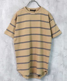 THE CASUAL | ビッグシルエット ボーダーワンピース キッズ(ワンピース)