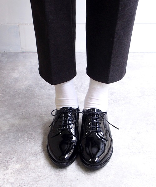 apres（アプレ）の「レースアップシューズ　-3750309（ドレスシューズ・レディース・ブラック/クリアブラック/ダークブラウン/アイボリー・22.5cm/23.5cm/24.5cm/23.0cm/24.0cm/25.0cm）」の3枚目の写真