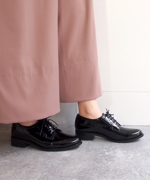 apres（アプレ）の「レースアップシューズ　-3750309（ドレスシューズ・レディース・ブラック/クリアブラック/ダークブラウン/アイボリー・22.5cm/23.5cm/24.5cm/23.0cm/24.0cm/25.0cm）」の12枚目の写真