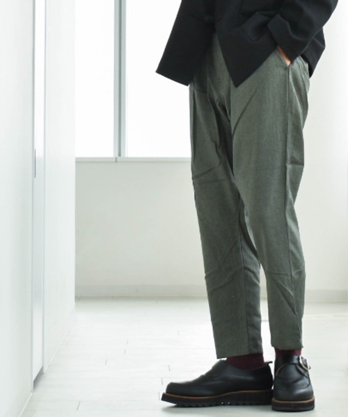 Ritzy（リッツィー）の「ポリトロワイドパンツ（その他パンツ・メンズ・グレー/モカ/ベージュ/カーキ・MEDIUM/X-LARGE/LARGE）」の4枚目の写真
