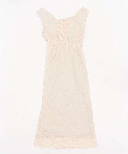 flower（フラワー）の「リラックスタンクワンピース（ワンピース・レディース・ベージュ/アイボリー・FREE）」の3枚目の写真