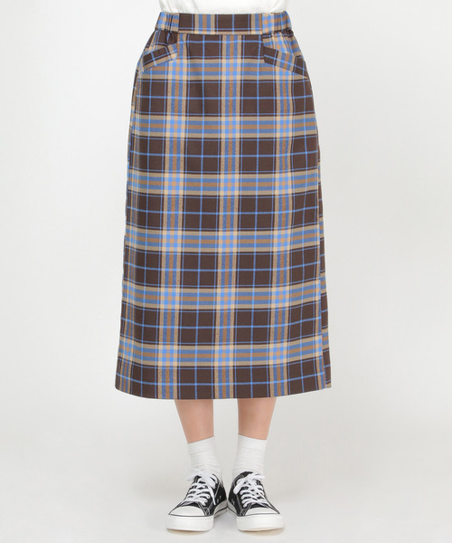 LBC（エルビーシー）の「チェックＩラインスカート（スカート・レディース・オレンジ/ブルー・M/L）」の12枚目の写真