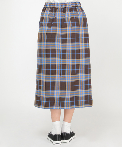 LBC（エルビーシー）の「チェックＩラインスカート（スカート・レディース・オレンジ/ブルー・M/L）」の19枚目の写真