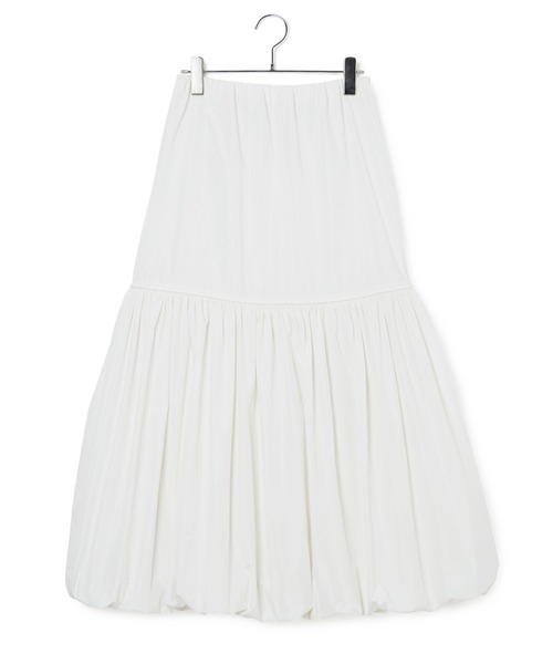 ADAM ET ROPE'(アダムエロペ)の「ティアードバルーンタフタスカート(スカート・レディース・ブラック/ホワイト系その他2/ブルー・FREE)」の10枚目の写真