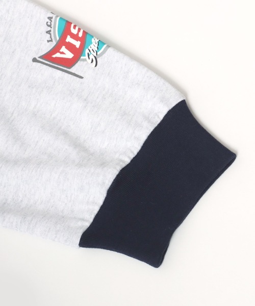 VISION STREET WEAR(ヴィジョンストリートウェア)の「VISION STREET WEAR/ヴィジョンストリートウエア オーバーサイズ ワンポイント刺繍 袖ロゴ 長袖Tシャツ(Tシャツ/カットソー・メンズ・ホワイト系その他/ブラック系その他/グレー系その他/ブルー系その他・M/L/LL)」の10枚目の写真