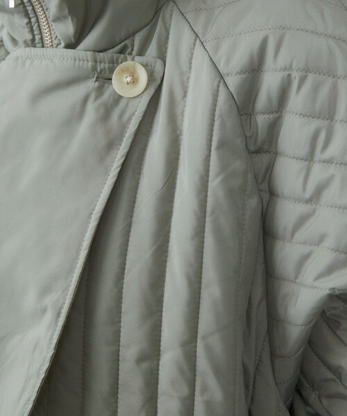 Firsthand（ファーストハンド）の「Firsthand/ファーストハンド リサイクル タフタ ロング キルティングコート（その他アウター・レディース・ブラック/カーキ・ONE SIZE）」の21枚目の写真