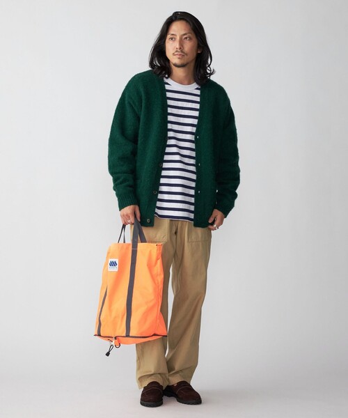 SHIPS（シップス）の「*SHIPS: 〈シェットランドタイプ〉 ウール シャギードッグ ニット カーディガン（カーディガン/ボレロ・メンズ・ブラック/グリーン/グレー/アイボリー/ラベンダー/コバルトブルー・SMALL/X-LARGE/MEDIUM/LARGE）」の11枚目の写真