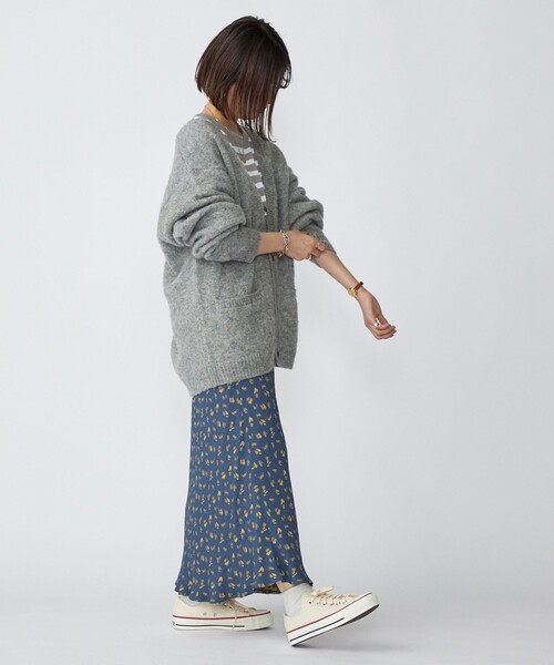 SHIPS（シップス）の「*SHIPS: 〈シェットランドタイプ〉 ウール シャギードッグ ニット カーディガン（カーディガン/ボレロ・メンズ・ブラック/グリーン/グレー/アイボリー/ラベンダー/コバルトブルー・SMALL/X-LARGE/MEDIUM/LARGE）」の16枚目の写真