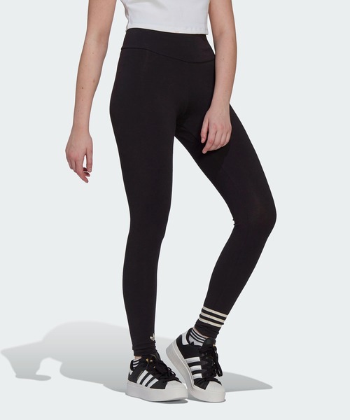 adidas(アディダス)の「アディカラー Neuclassics フルレングス レギンス / ヨガウェア / アディダスオリジナルス(レギンス/スパッツ・レディース・ブラック/ブルー・SMALL/MEDIUM/LARGE/X-LARGE/XX-LARGE/X-SMALL)」の3枚目の写真
