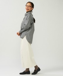 TOKYO SHIRTS | 形態安定ノーアイロン BIGシルエット カジュアル長袖シャツ(シャツ/ブラウス)