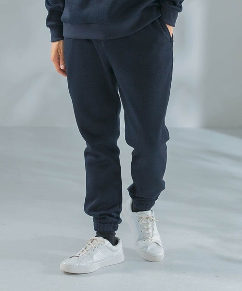 URBAN RESEARCH ROSSO MEN(アーバンリサーチロッソメン)の「『XLサイズあり』『抗菌/防臭』セーターフリースジョガーパンツ(その他パンツ・メンズ・ネイビー/グレー/ブラック/チャコールグレー・SMALL/MEDIUM/LARGE/X-LARGE)」の1枚目の写真