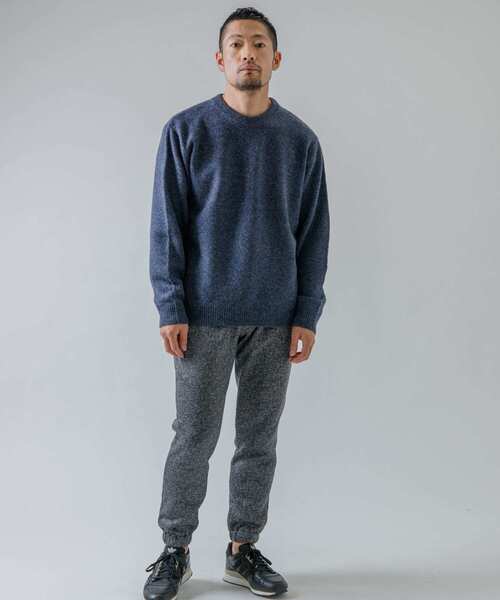 URBAN RESEARCH ROSSO MEN(アーバンリサーチロッソメン)の「『XLサイズあり』『抗菌/防臭』セーターフリースジョガーパンツ(その他パンツ・メンズ・ネイビー/グレー/ブラック/チャコールグレー・SMALL/MEDIUM/LARGE/X-LARGE)」の17枚目の写真