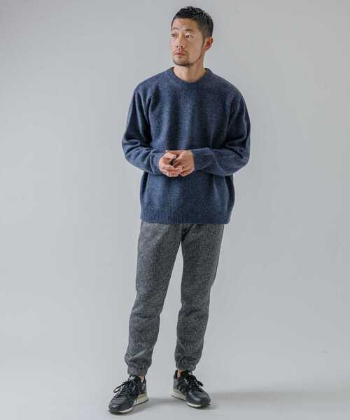 URBAN RESEARCH ROSSO MEN(アーバンリサーチロッソメン)の「『XLサイズあり』『抗菌/防臭』セーターフリースジョガーパンツ(その他パンツ・メンズ・ネイビー/グレー/ブラック/チャコールグレー・SMALL/MEDIUM/LARGE/X-LARGE)」の18枚目の写真