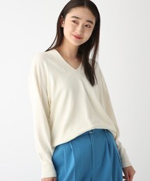 OPAQUE.CLIP | 【Filivivi/フィルビビ】FOLCO デザインVネックニット(ニット/セーター)