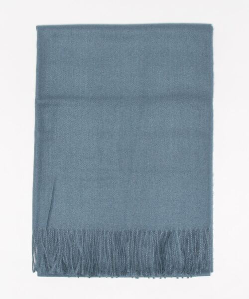 Port（ポート）の「大判 無地 マフラー（マフラー・メンズ・ブラック/ブルー/グレー/ネイビー・FREE）」の11枚目の写真