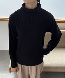 Amourire | テレコハイネックプルオーバー(Tシャツ/カットソー)