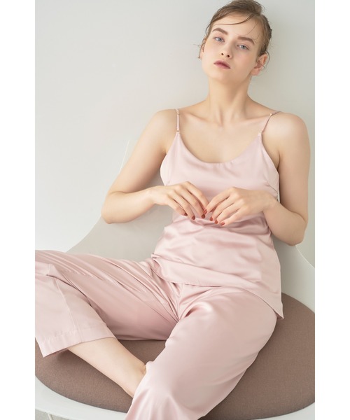 LILY BROWN（リリーブラウン）の「【LILY BROWN Lingerie】ロングパンツ（ルームウェア/パジャマ・レディース・ピンク/グレー・FREE）」の6枚目の写真