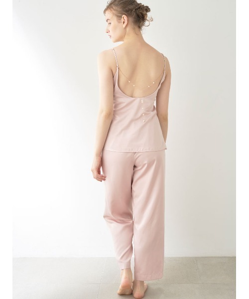 LILY BROWN（リリーブラウン）の「【LILY BROWN Lingerie】ロングパンツ（ルームウェア/パジャマ・レディース・ピンク/グレー・FREE）」の7枚目の写真