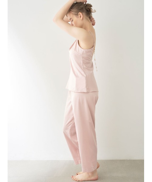 LILY BROWN（リリーブラウン）の「【LILY BROWN Lingerie】ロングパンツ（ルームウェア/パジャマ・レディース・ピンク/グレー・FREE）」の3枚目の写真