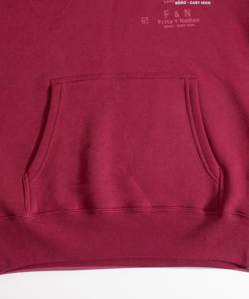 ALL ORDINARIES（オールオーディナリーズ）の「【＃5 DREAM（ナンバーファイブドリーム）】#5 UNKNOWNS 裏起毛プルパーカー（パーカー・メンズ・ブラック/杢グレー/バーガンディー・L/M/XL）」の16枚目の写真