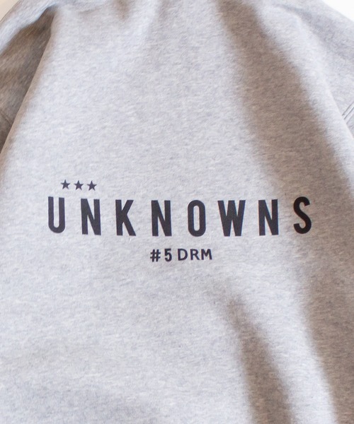 ALL ORDINARIES（オールオーディナリーズ）の「【＃5 DREAM（ナンバーファイブドリーム）】#5 UNKNOWNS 裏起毛プルパーカー（パーカー・メンズ・ブラック/杢グレー/バーガンディー・L/M/XL）」の14枚目の写真