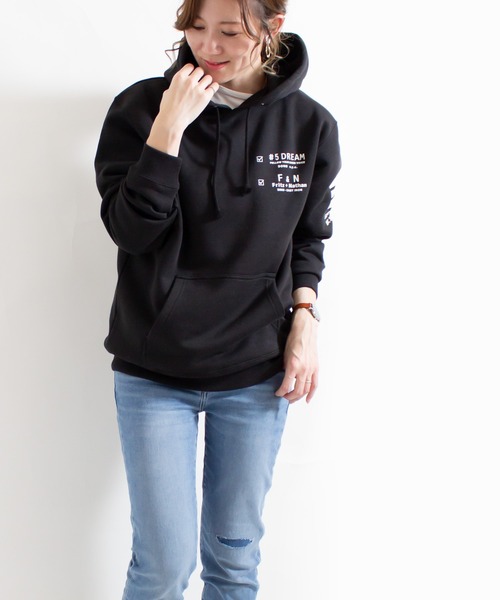 ALL ORDINARIES（オールオーディナリーズ）の「【＃5 DREAM（ナンバーファイブドリーム）】#5 UNKNOWNS 裏起毛プルパーカー（パーカー・メンズ・ブラック/杢グレー/バーガンディー・L/M/XL）」の22枚目の写真