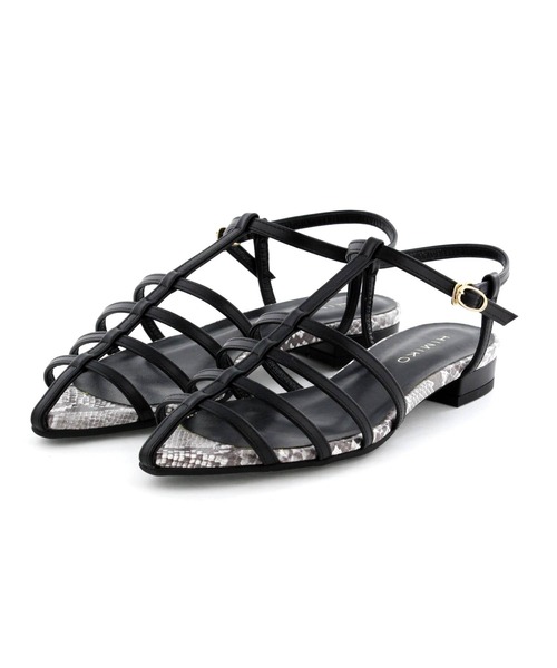 HIMIKO（ヒミコ）の「【Made in Japan】ローヒールストラップサンダル/631202（サンダル・レディース・ゴールド/ブラック/ピンク・22.0cm/23.0cm/24.5cm/22.5cm/24.0cm/23.5cm/25.0cm/25.5cm/21.5cm/26.0cm）」の12枚目の写真