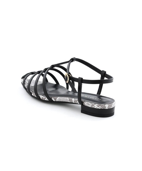 HIMIKO（ヒミコ）の「【Made in Japan】ローヒールストラップサンダル/631202（サンダル・レディース・ゴールド/ブラック/ピンク・22.0cm/23.0cm/24.5cm/22.5cm/24.0cm/23.5cm/25.0cm/25.5cm/21.5cm/26.0cm）」の19枚目の写真