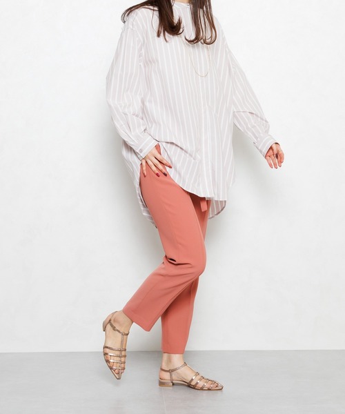 HIMIKO（ヒミコ）の「【Made in Japan】ローヒールストラップサンダル/631202（サンダル・レディース・ゴールド/ブラック/ピンク・22.0cm/23.0cm/24.5cm/22.5cm/24.0cm/23.5cm/25.0cm/25.5cm/21.5cm/26.0cm）」の6枚目の写真