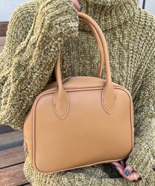 nemne store(ネンネストア)の「【nemne】2wayミニボストンショルダーバッグ(ショルダーバッグ・レディース・ブラック/ベージュ/ブラウン・フリー)」の11枚目の写真