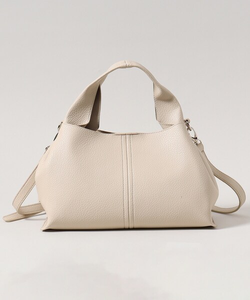 THE SHOP TK (ザ ショップ ティーケー )の「◆【軽量/ONOFF活躍/2WAY】シュリンクミドルトート/ワンハンドルバッグ(トートバッグ・レディース・ブラック/ブラウン系/ライトベージュ・00)」の18枚目の写真