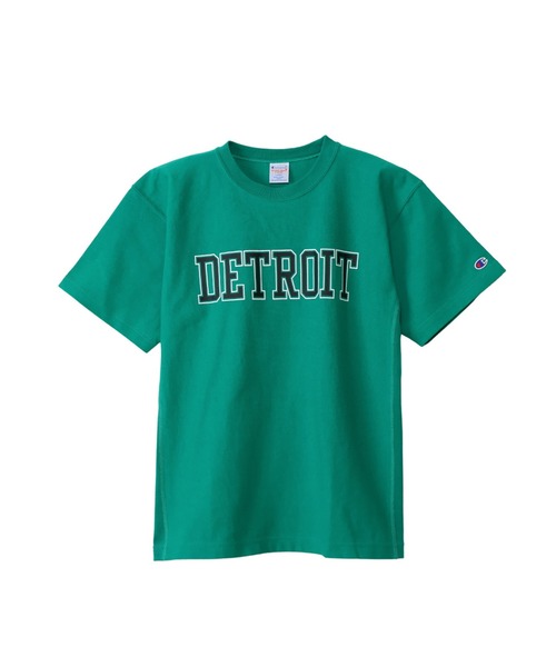 Champion（チャンピオン）の「【Champion/チャンピオン】メンズ リバースウィーブ(R) ショートスリーブTシャツ（Tシャツ/カットソー・メンズ・グレー/オートミール/ホワイト/ネイビー/ブラック/ライトグリーン・MEDIUM/LARGE/X-LARGE）」の22枚目の写真