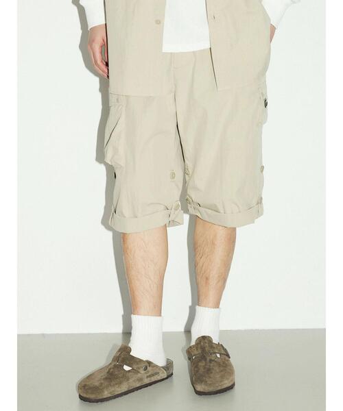 CRAFT STANDARD BOUTIQUE(クラフトスタンダードブティック)の「綿ナイロンダンプクロップドパンツ◆(その他パンツ・メンズ・ベージュ/アイボリー/ブラック・M/L/LL)」の5枚目の写真