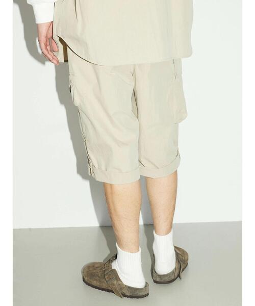 CRAFT STANDARD BOUTIQUE(クラフトスタンダードブティック)の「綿ナイロンダンプクロップドパンツ◆(その他パンツ・メンズ・ベージュ/アイボリー/ブラック・M/L/LL)」の7枚目の写真